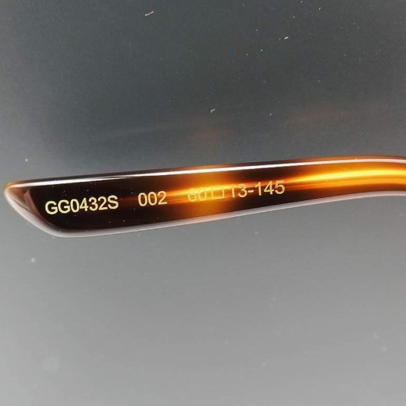 NWT Gucci GG0432S Aviator Sunglasses, Unisex - Picture 4 of 9